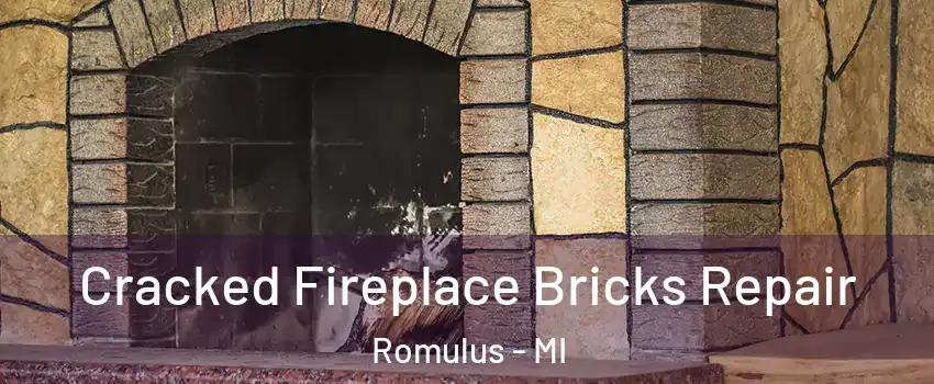  Cracked Fireplace Bricks Repair Romulus - MI