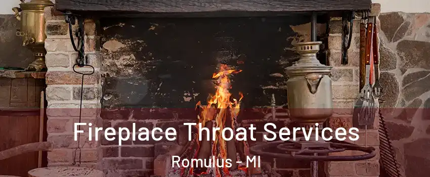  Fireplace Throat Services Romulus - MI