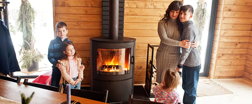 Morso Cast Iron Fireplace Insert Installation in Romulus, Michigan