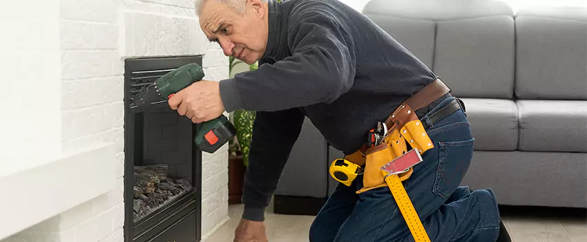 New Indoor Fireplace Installation in Romulus, Michigan