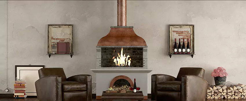 Thelin Hearth Products Providence Pellet Insert Fireplace Installation in Romulus, MI