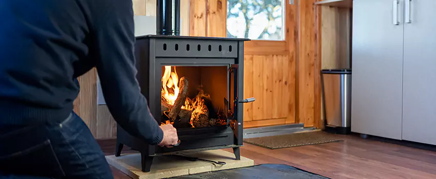 Open Hearth Wood Fireplace Installation in Romulus, MI