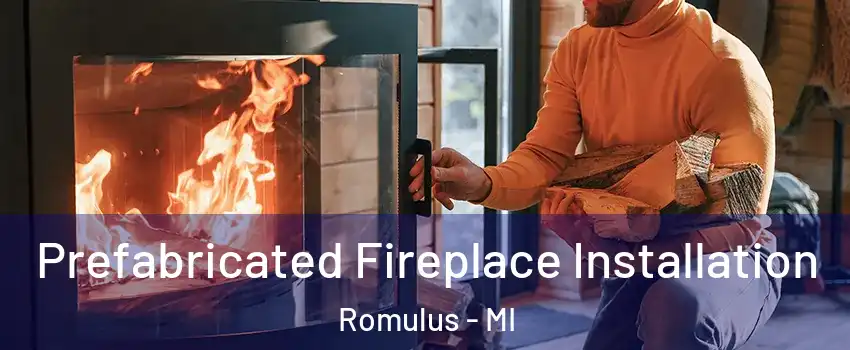  Prefabricated Fireplace Installation Romulus - MI